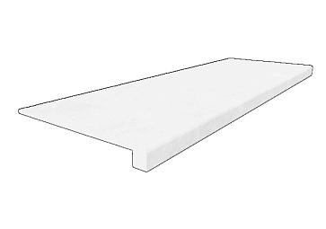 Ступень фронтальная WONDER Scalino Frontale 33x60 Nat Rett (ITALON)